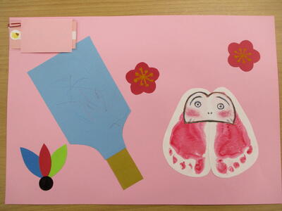 1月の制作　☆うみチーム☆